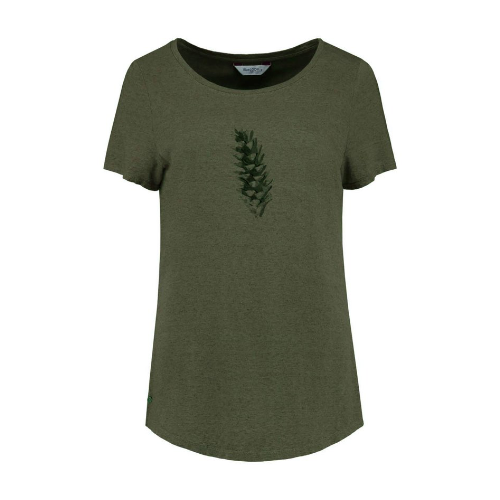 Blue Loop W Denimcel Pine Cone T-Shirt, Forest Green
