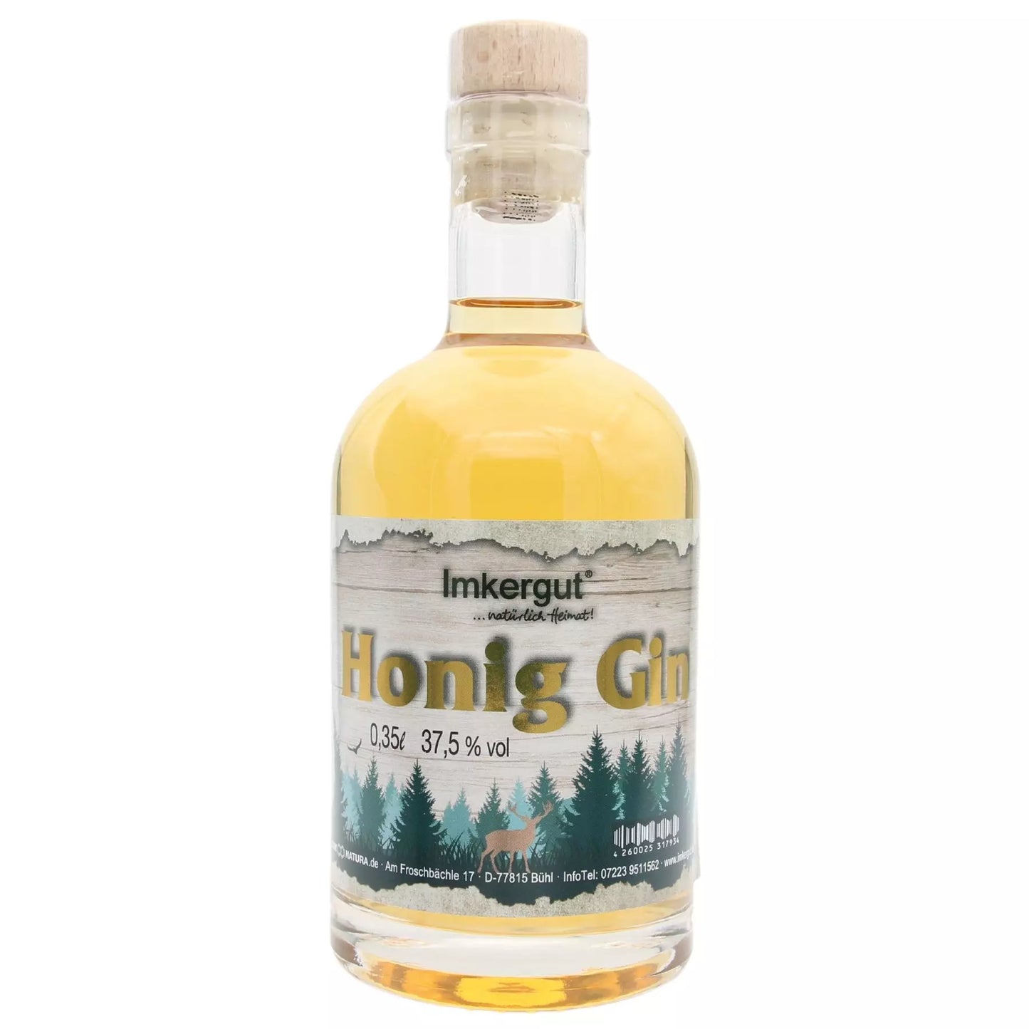 Imkergut Honig-Gin, 0,35 l