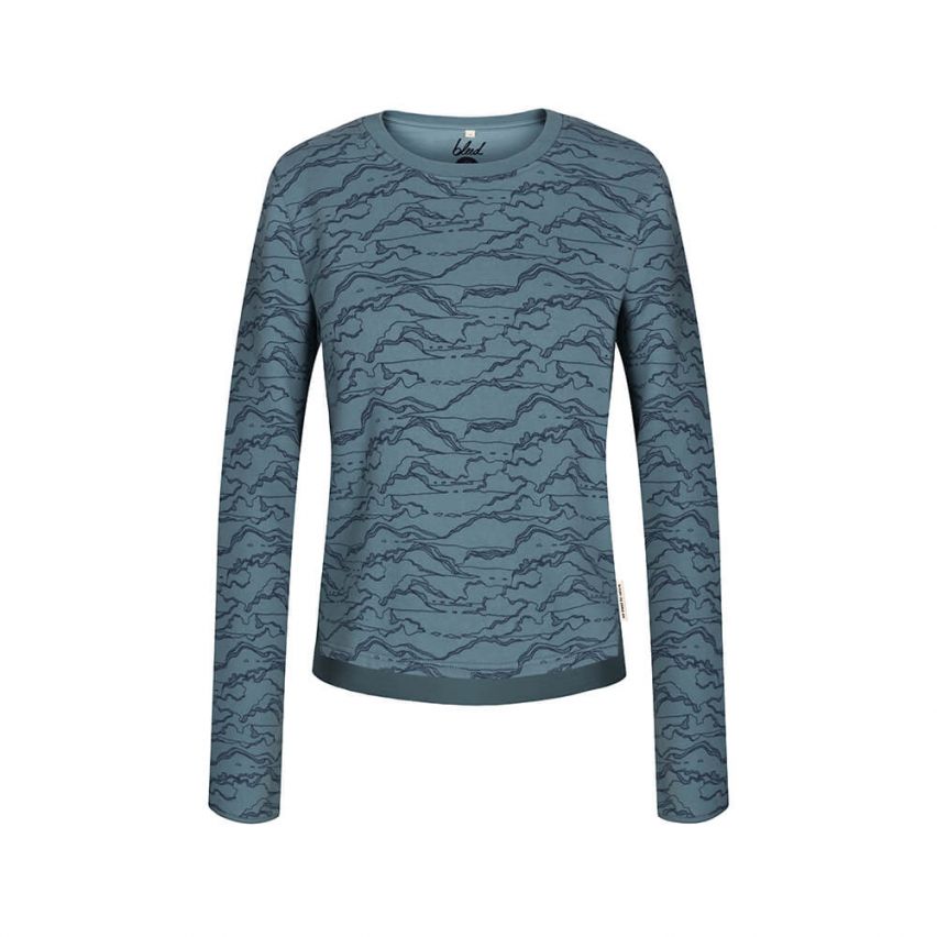 Bleed W Windy Heights Sweater, Blue